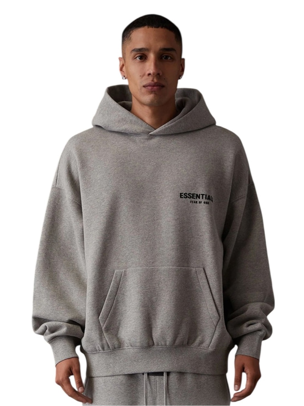 Essentials Fear of God Hoodie Light Heather Grey in Large MSRP $109